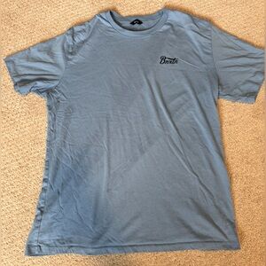 Brixton Sky Blue T-Shirt (Free Add On)